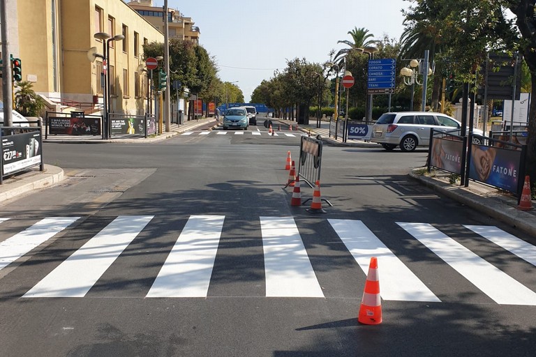 segnaletica orizzontale ad Andria