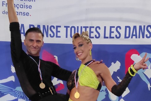 Sono andriesi  gli atleti di danza sportiva in finale alla competizione Francese