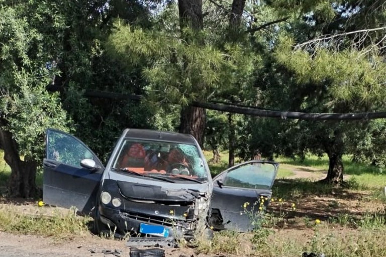 Sinistro stradale via vecchia Bisceglie Andria