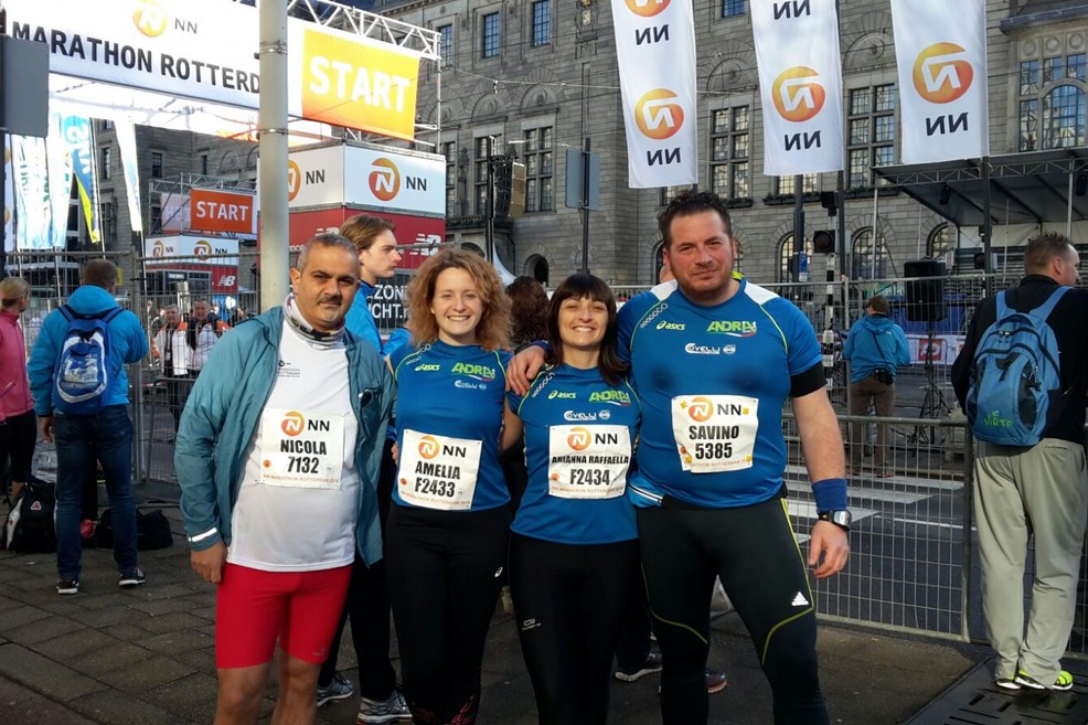 Maratoneti andriesi in partenza per Siviglia