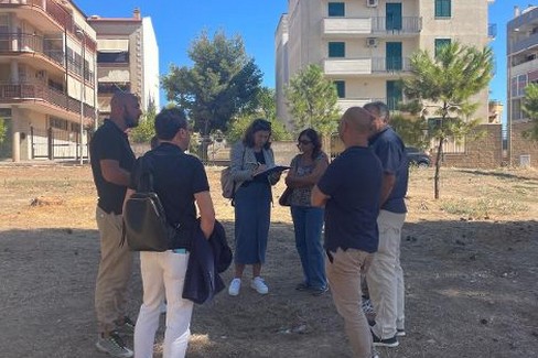 Sopralluogo nella Pineta comunale