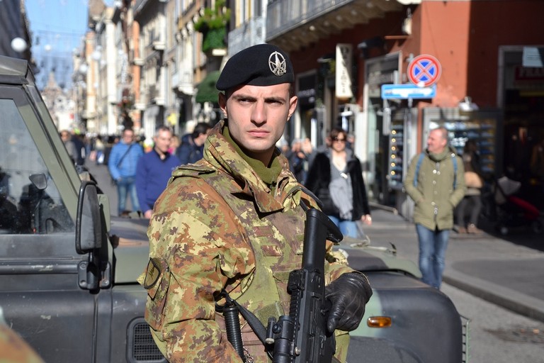 militari dell'Esercito operazione Strade Sicure