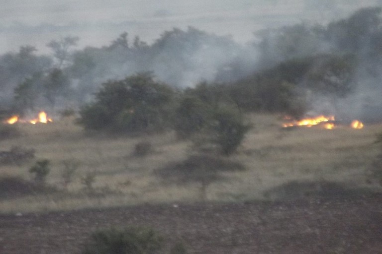 Federiciani incendio