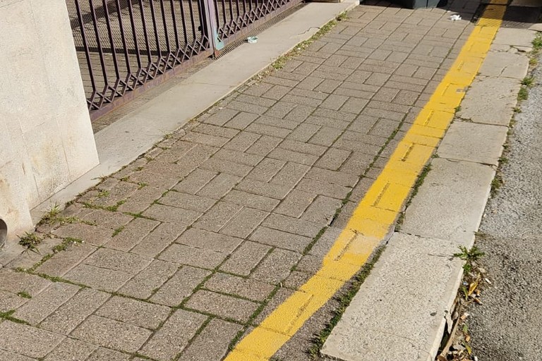 Strisce gialle Quartiere Europa