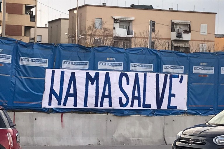 Striscioni Curva Nord