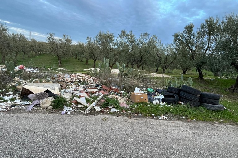 Sversamento di rifiuti nel canale Ciappetta Camaggio