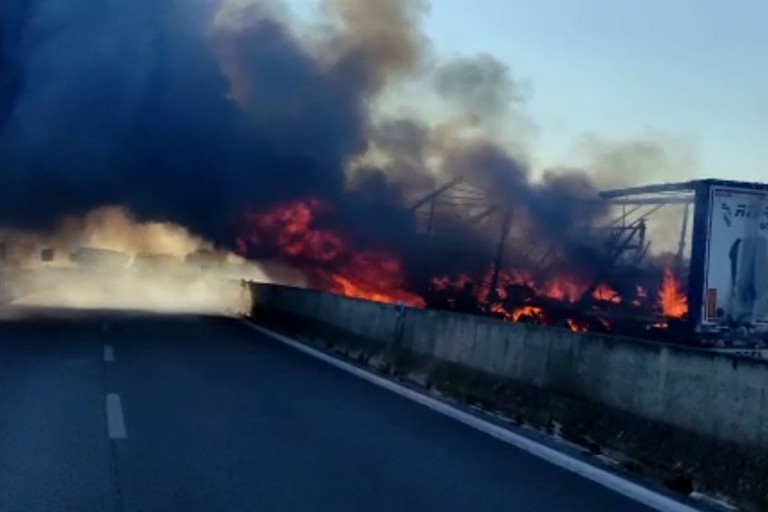 tir in fiamme
