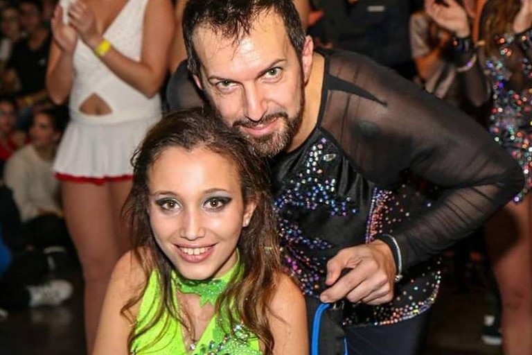i giovani ballerini Titty Ieva e Gianpaolo Brescia