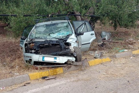Drammatico incidente sulla Bisceglie-Andria