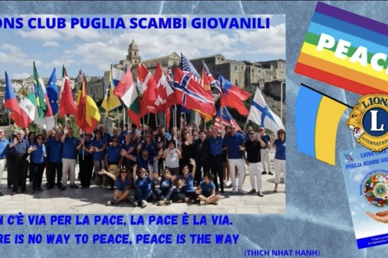 ragazzi del Lions Club Puglia Scambi Giovanili di Andria