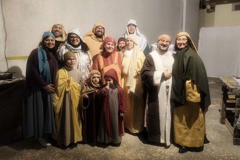Presepe della parrocchia di San Riccardo