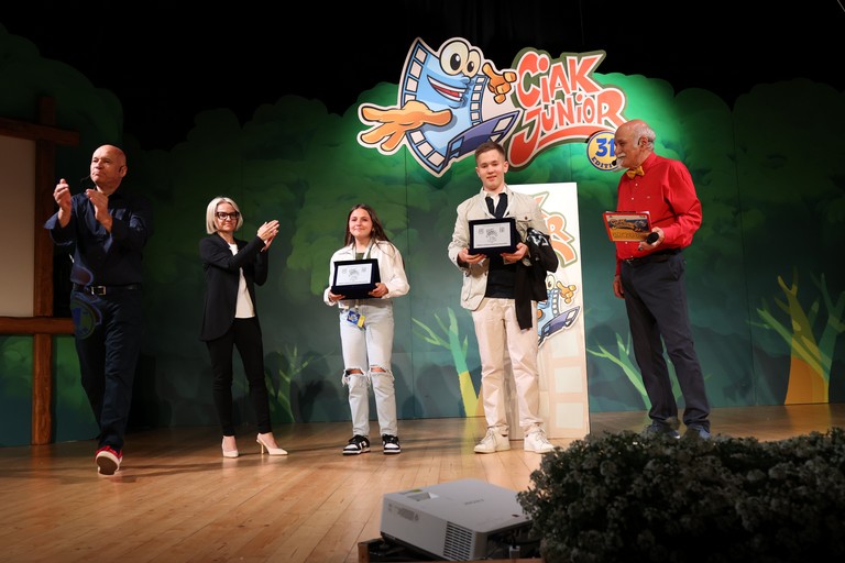 premio Ciak Junior alla scuola Vaccina di Andria