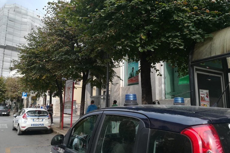 intervento in piazza Imbriani