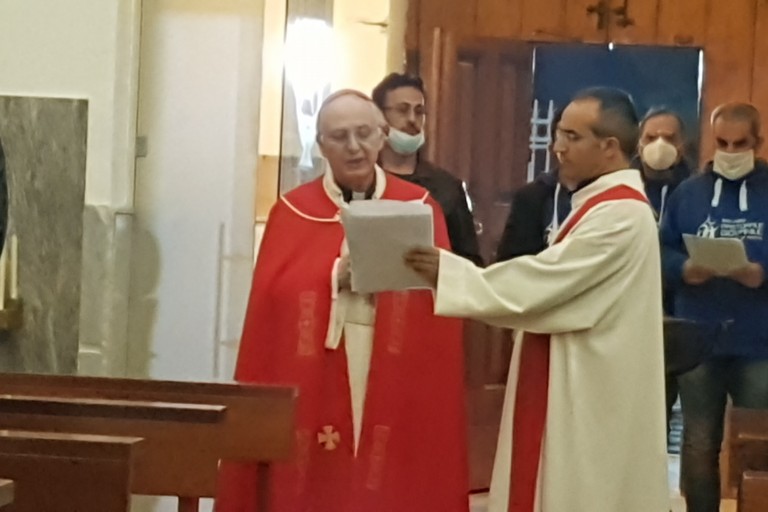 Veglia di Pentecoste con il vescovo Luigi