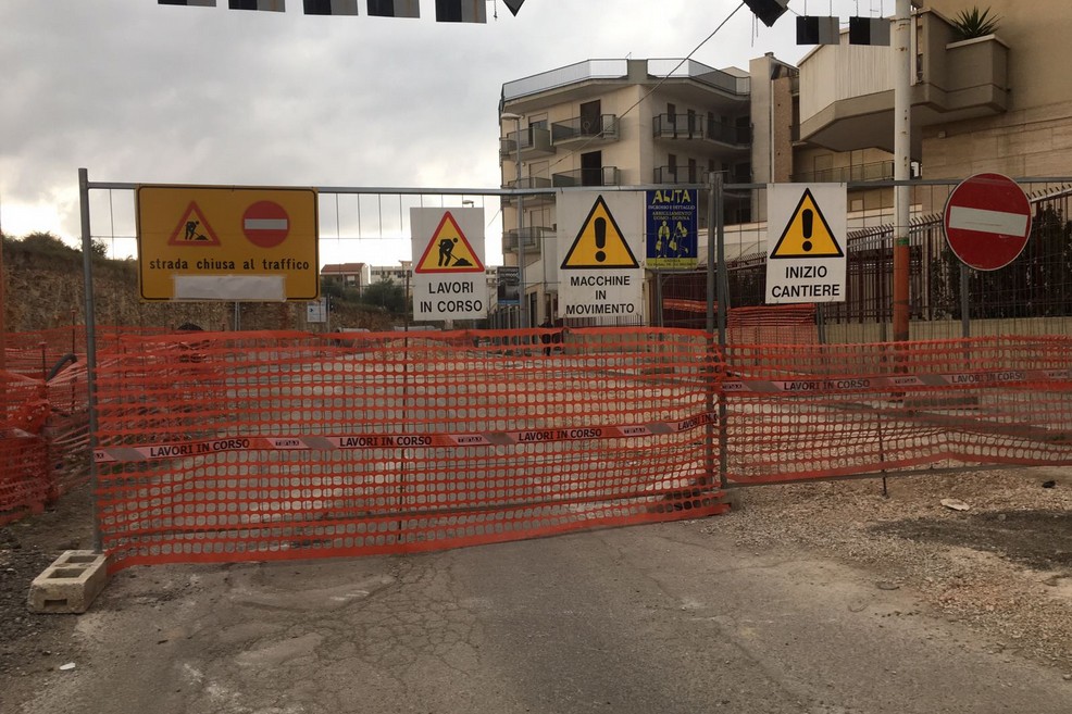 cantiere di via Bisceglie