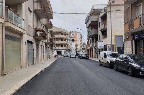 Lavori completati su Viale Goito Andria