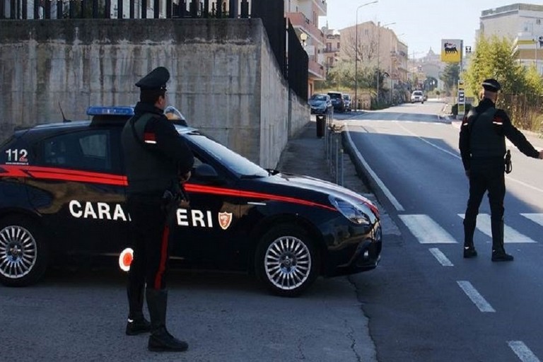posto di controllo dei carabinieri