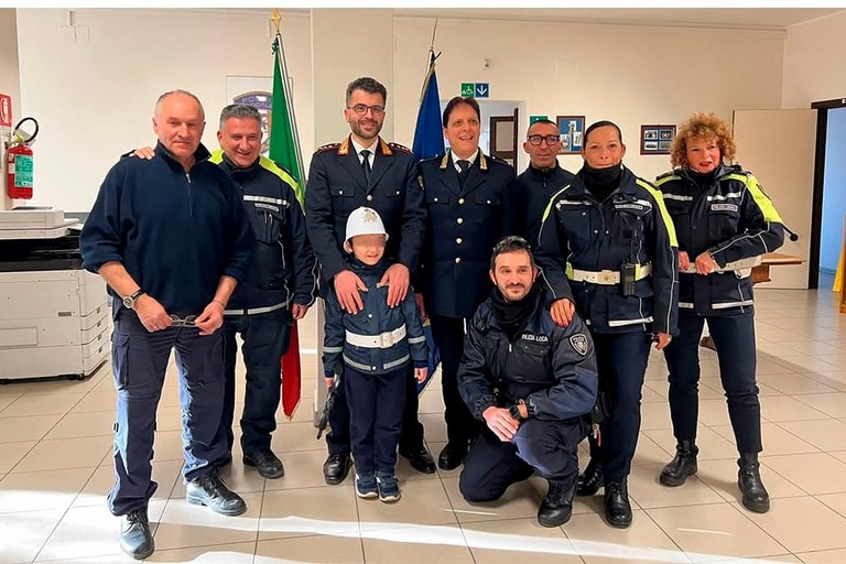 visita al Comando della Polizia Locale