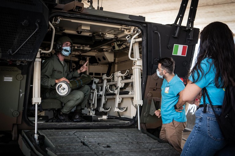 A lezione con l'Esercito Italiano