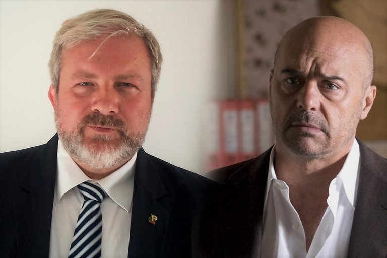 Elvio Vulcano e Luca Zingaretti