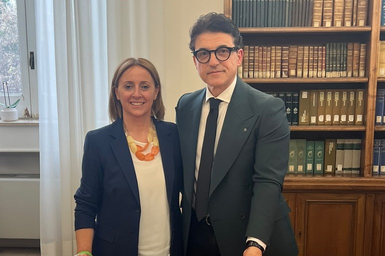 Sindaco Bruno ed il consigliere regionale Vurchio