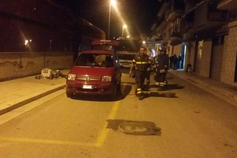Vigili del Fuoco in azione