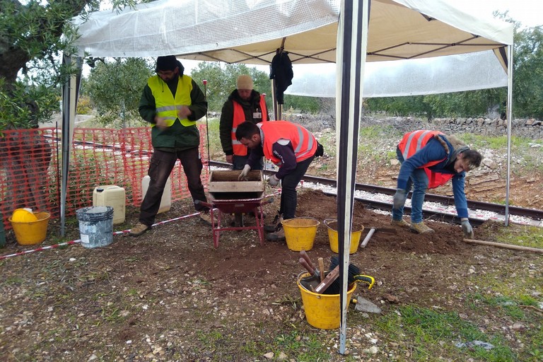 Doppio binario, scoperto nel cantiere un sito risalente al Paleolitico