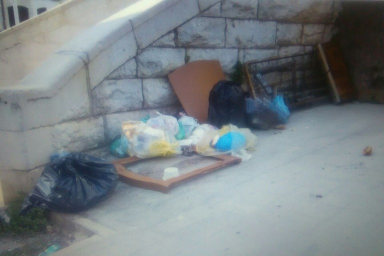 rifiuti san vito e porta la barra