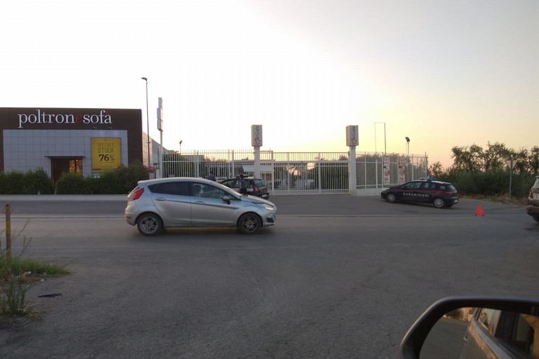 incidente stradale sulla Trani Andria
