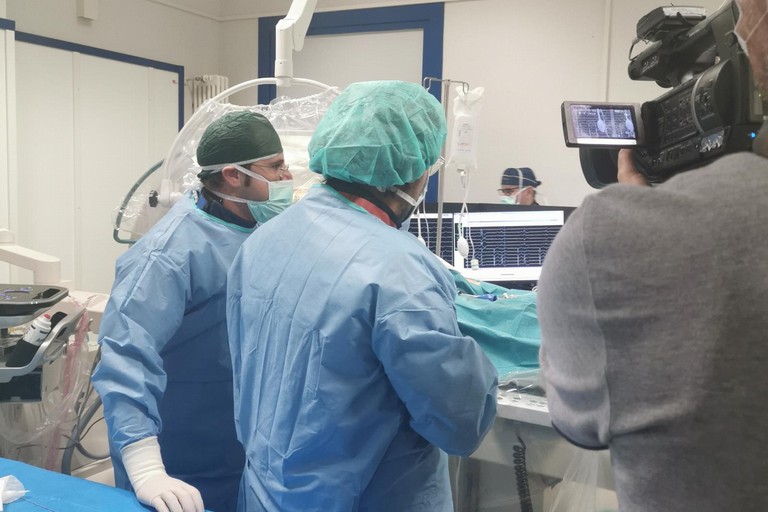 Intervento di impianto pacemaker