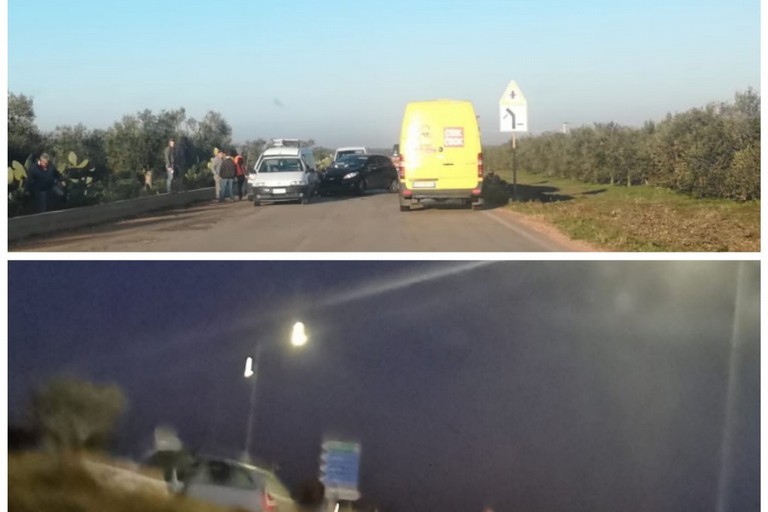 Incidenti stradali sulle provinciali della Bat