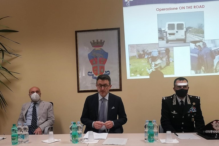 Conferenza stampa del procuratore Nitti