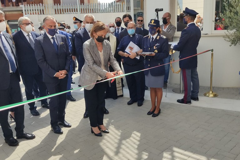 Inaugurata ufficialmente la nuova Questura della provincia Bat. <span>Foto Antonio D'Oria</span>