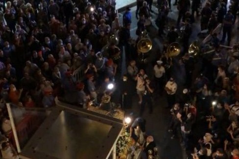 uno scorcio fotografico della festa patronale di Andria