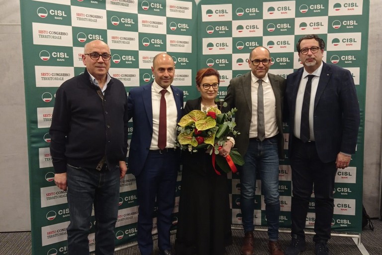 L'andriese Tonia Sinisi nella Segreteria Cisl Bari Bat