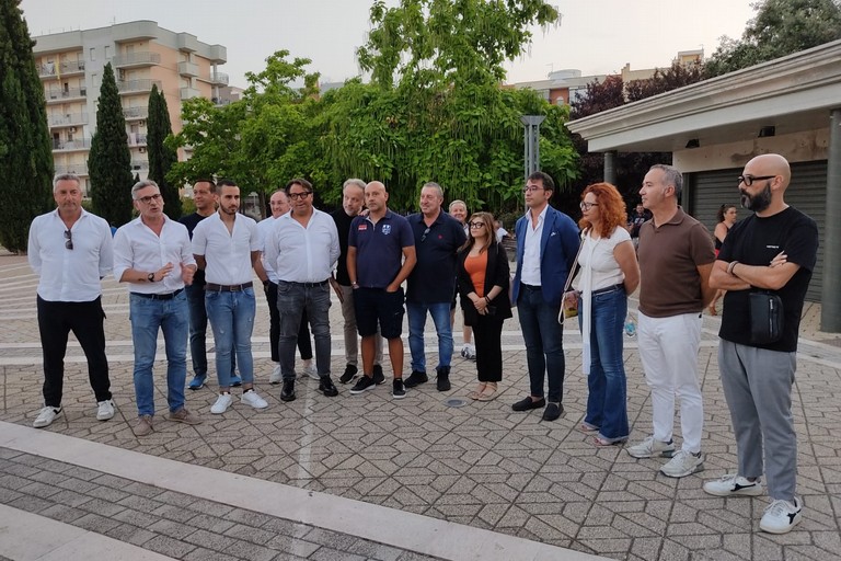 Inaugurazione delle nuove giostrine per bambini. <span>Foto Antonio D'Oria</span>