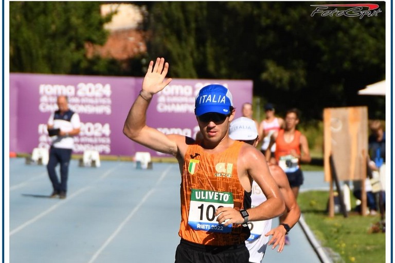 Nicola Lomuscio ai Campionati Italiani di Rieti