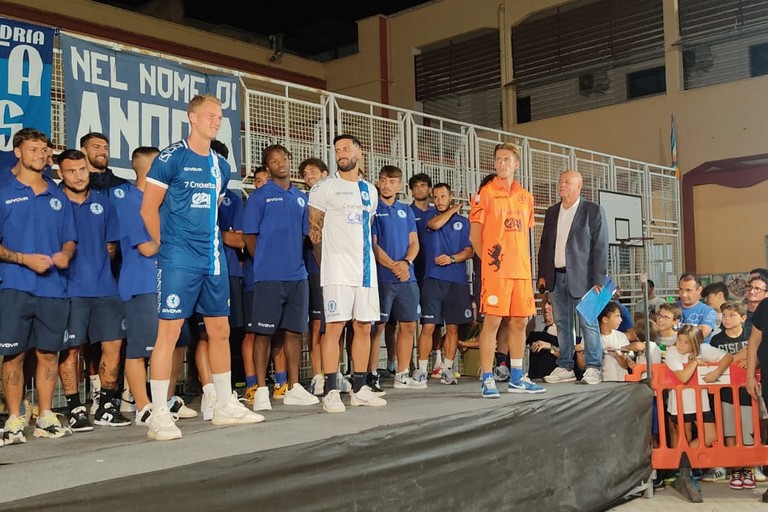 Presentazione ufficiale della Fidelis Andria 2022/23. <span>Foto Antonio D'Oria</span>