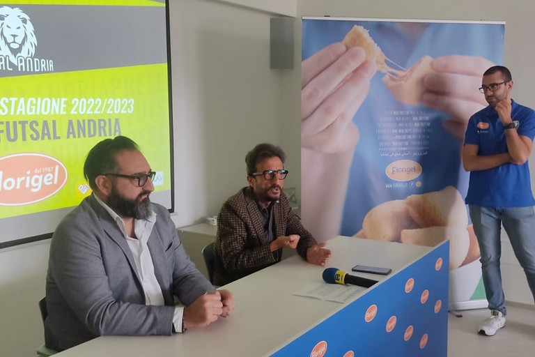 La Futsal Andria presenta la stagione 2022/23. <span>Foto Antonio D'Oria</span>