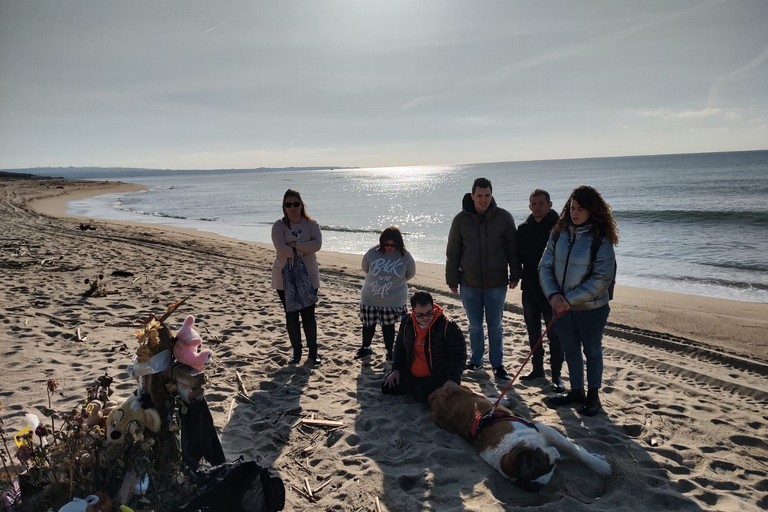 Curto: I ragazzi dello Zenith sulla spiaggia del naufrgio
