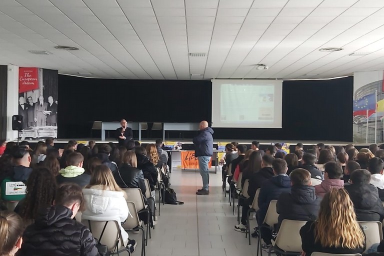 Il presidio di Libera Andria presso Istituto