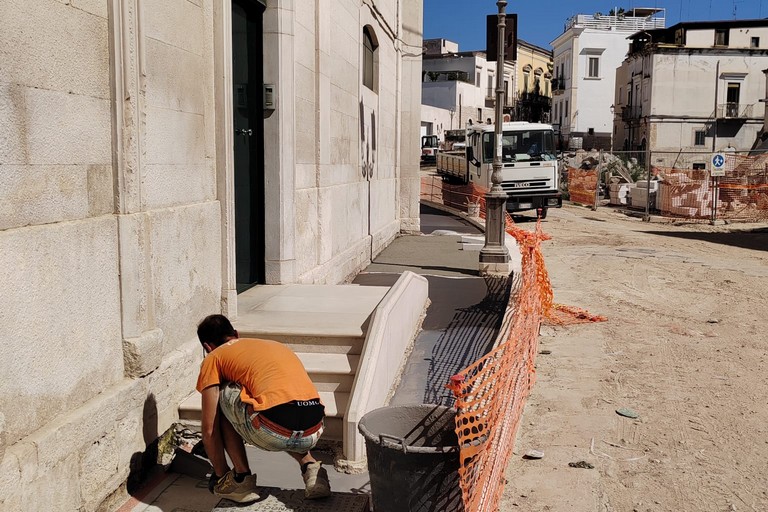 Procedono i lavori su via Giannotti