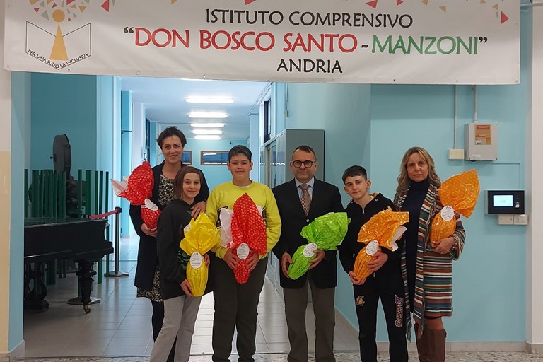 Nell’I.C. “Don Bosco-Manzoni” di Andria la SOLIDARIETA’ è di casa