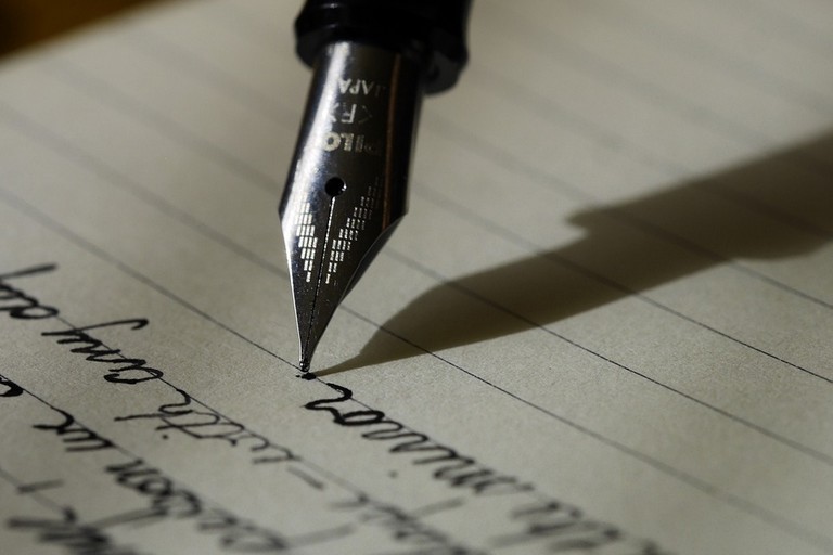 Penna che scrive